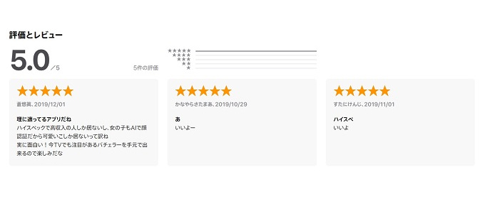 口コミの評価は?