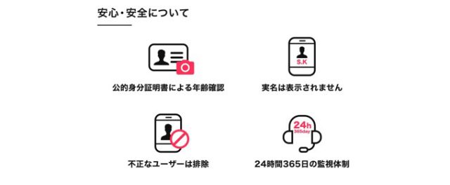 Omiaiの安心・安全について
