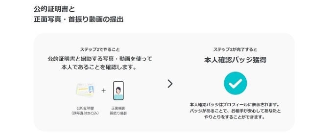 ペアーズ 本人確認バッジ