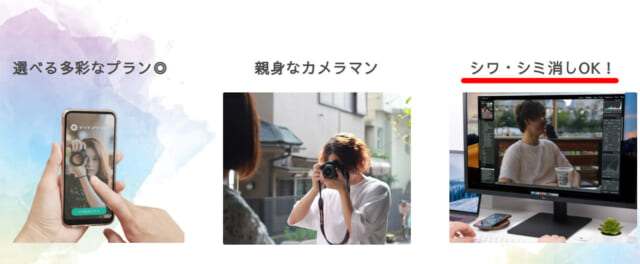 フォトデザイナーによる修正