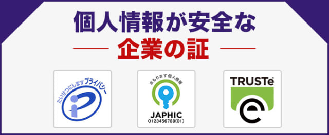 個人情報が安全な企業の証