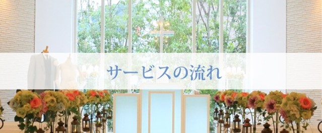 サービスの流れ