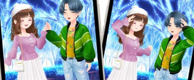 アバターでオンラインデートも