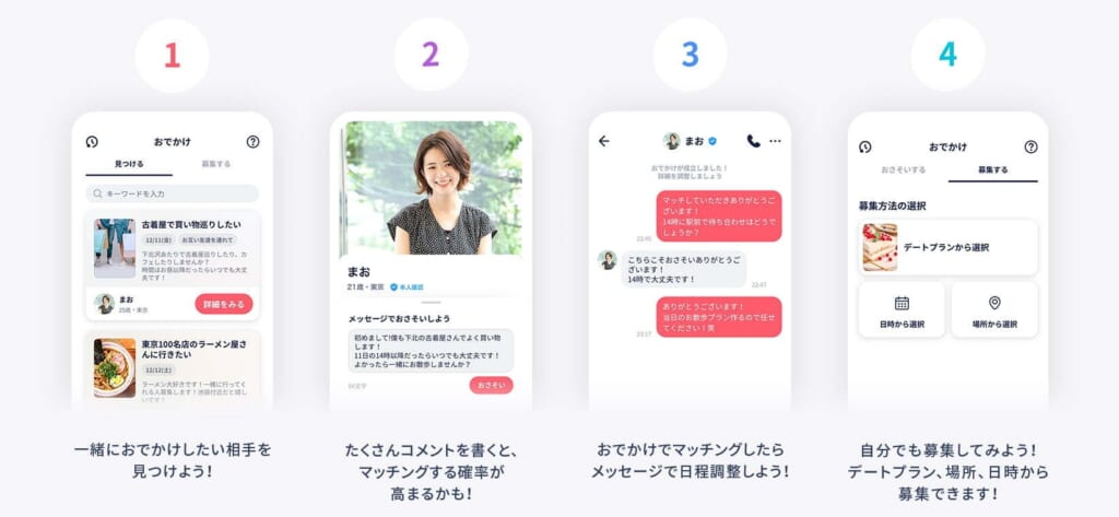 おでかけ機能の使い方