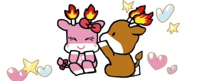 メルギューくんメルモモちゃんのバナー画像