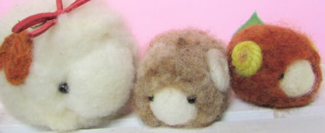 羊毛クラフト体験