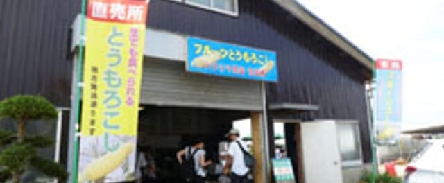 ハナシマ農園の直売所写真