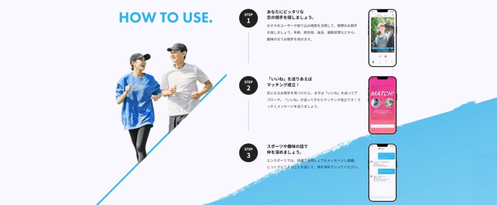 エンスポーツの使い方