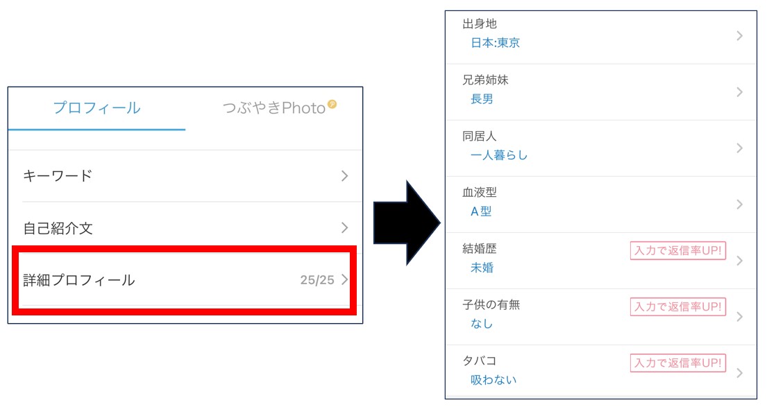 詳細プロフィール