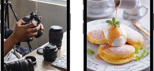 マッチングアプリのサブ写真例