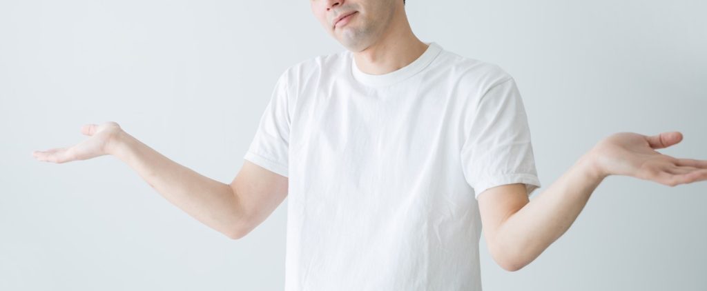 失礼な男性のイメージ