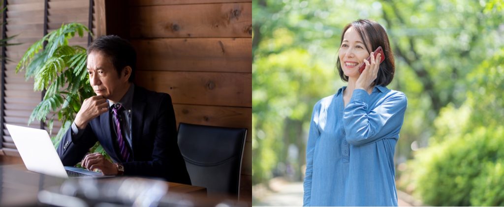 大人の魅力がある50代のイメージ