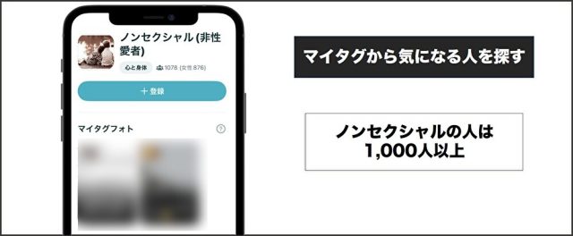 マイタグから気になる人を探す ペアーズ 加工