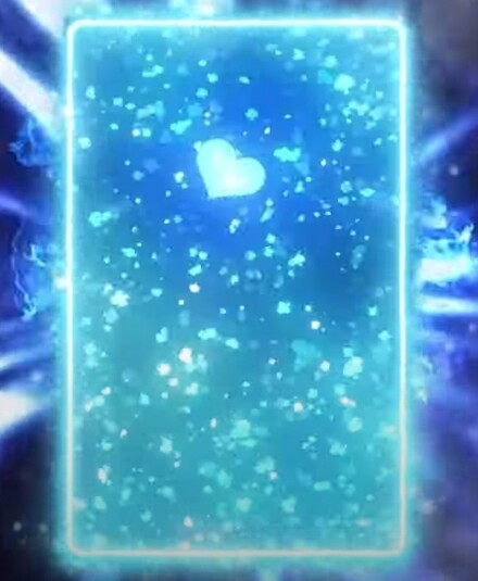 クエストオリパ　当たり演出　青枠