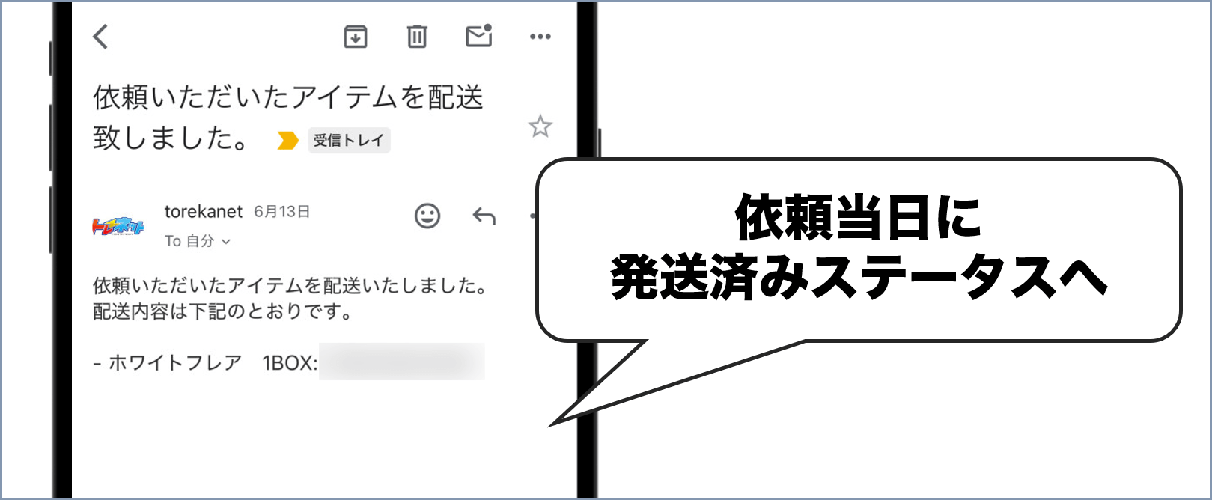 トレネット 当日中に発送 (1)