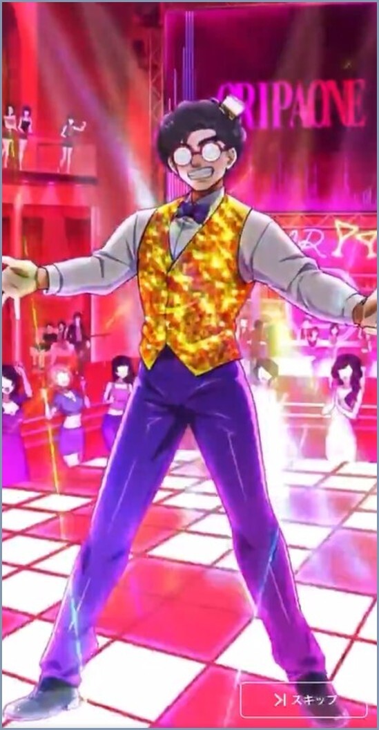 ダンス(背景色) オリパワン