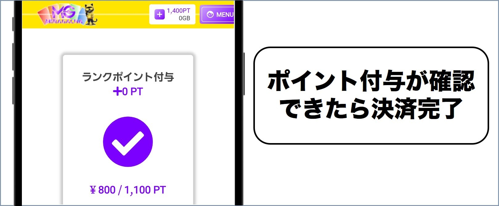 ミラガチャ ポイント購入3
