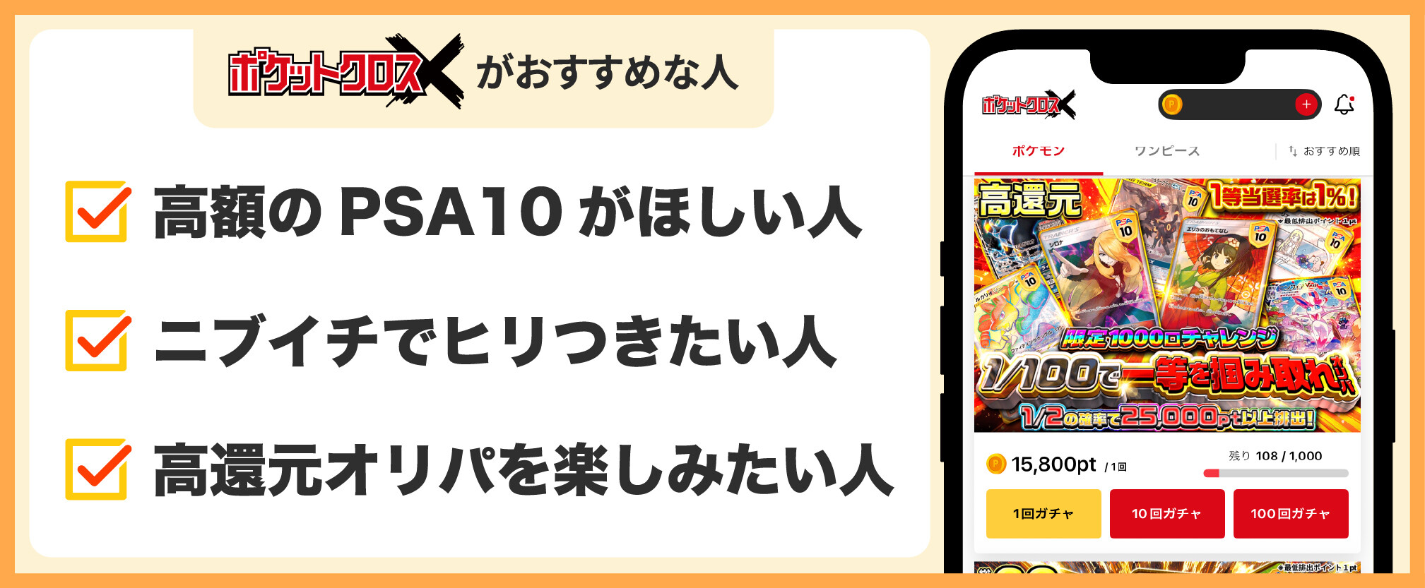 ポケットクロスがオススメな人