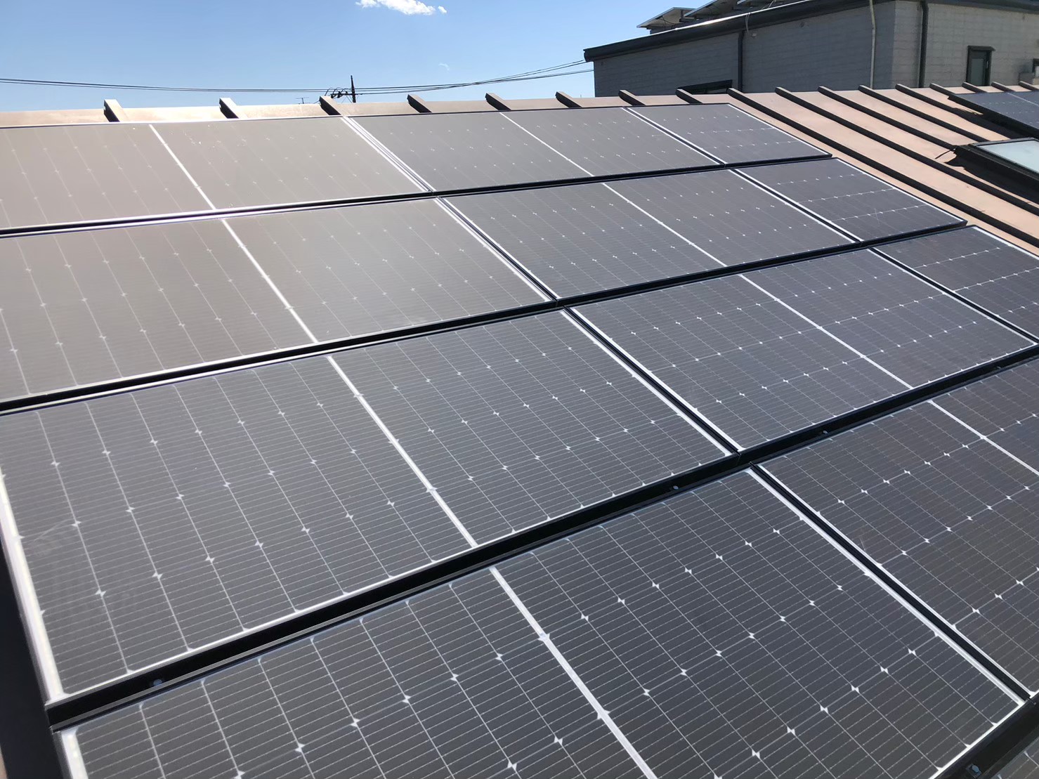 リコアス株式会社様の太陽光工事の事例1
