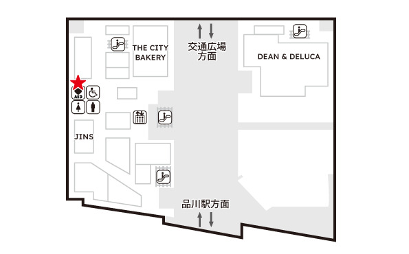 品川駅_WiFiBOXアトレ品川